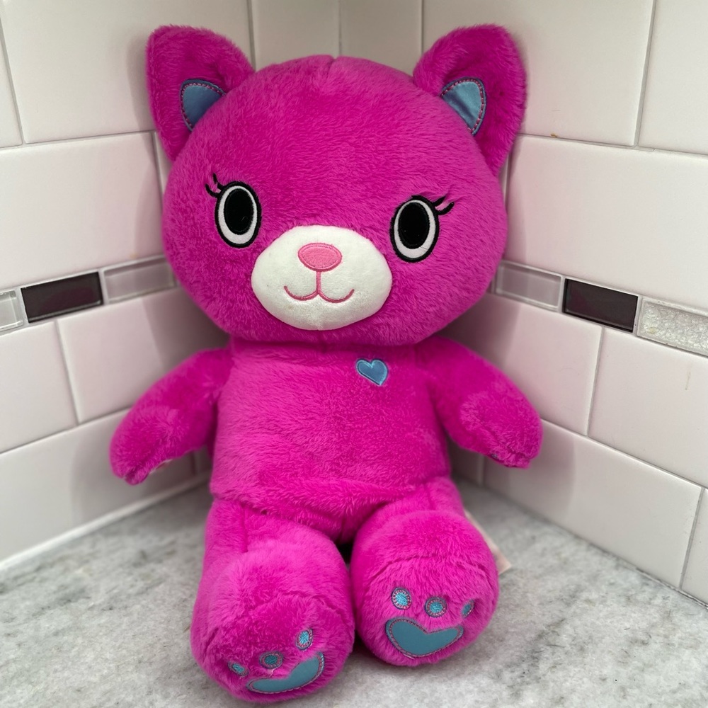 Build a bear KABU “Catlynn” Pink Cat 18” Plush